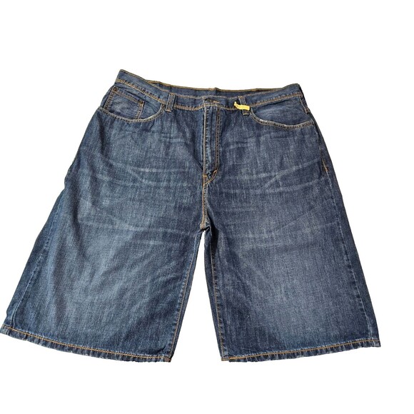 Levi Strauss & Co 569 Men's Denim Blue Cotton Shorts, Size 40 - Picture 1 of 7